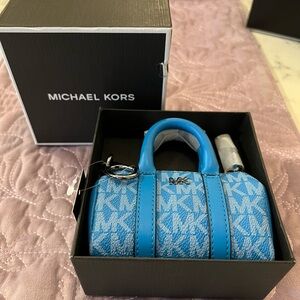 New Michael Kors micro duffle keyfob.